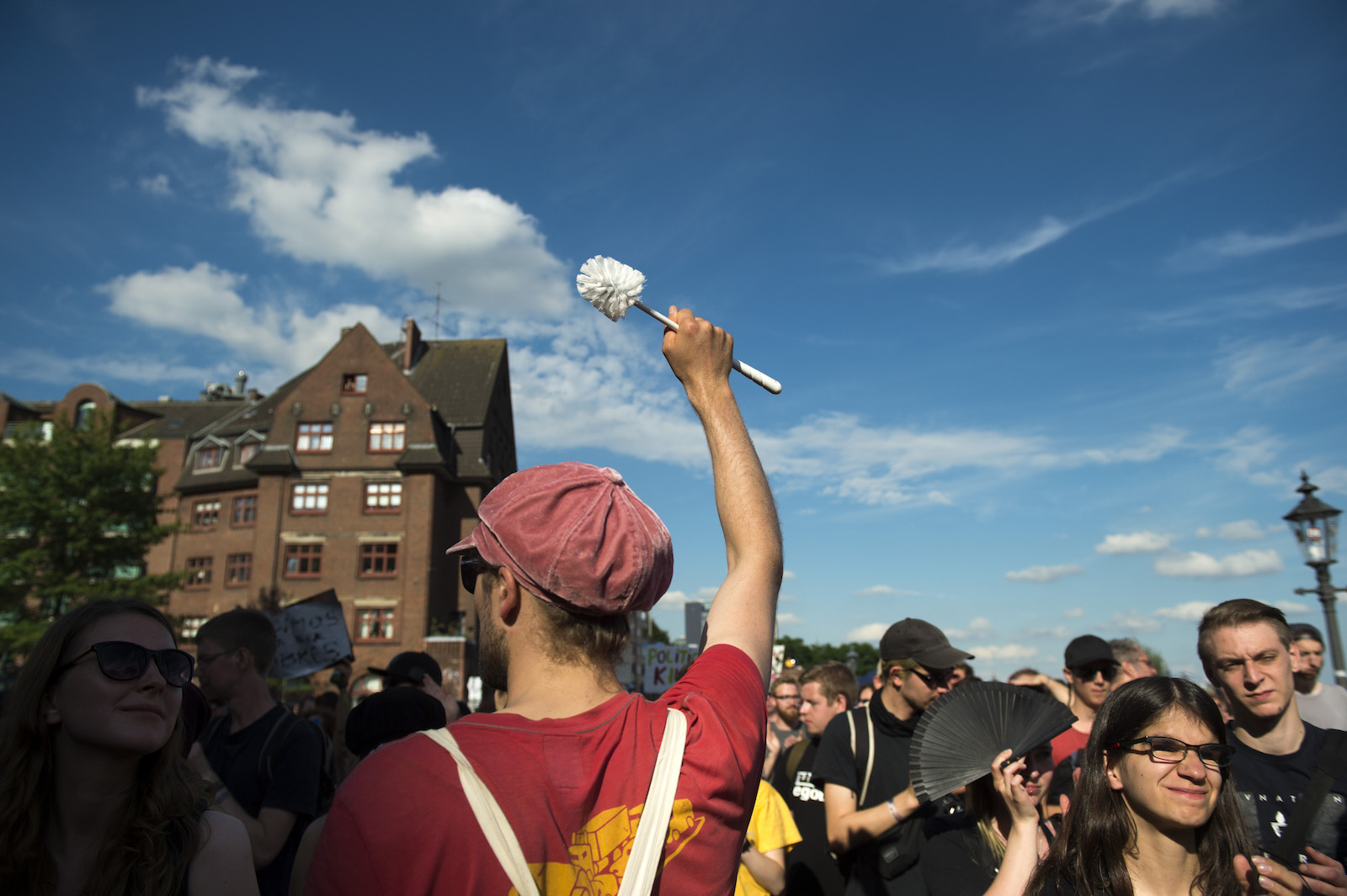 Protestas en Hamburgo durante la contracumbre contra el G20. / Álvaro Minguito