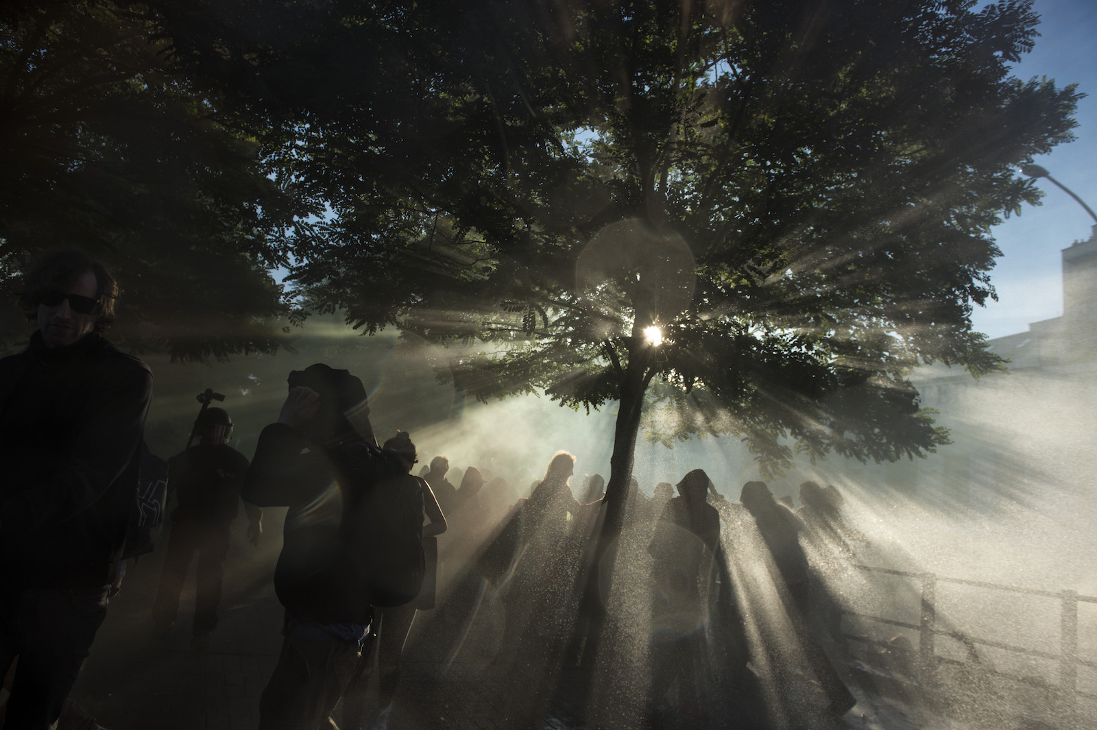 Protestas en Hamburgo durante la contracumbre contra el G20. / Álvaro Minguito