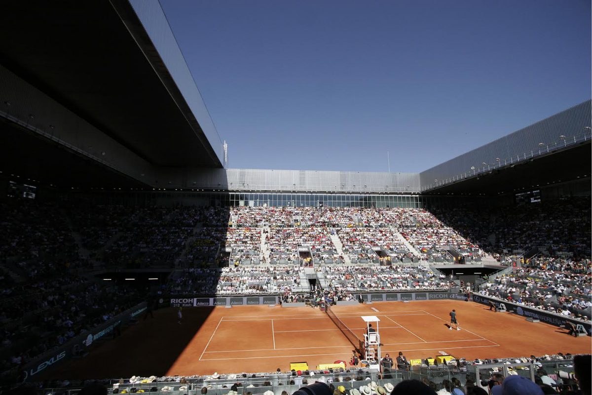 Open de Tenis de 2009, el primer año en el que el torneo se celebró en la Caja Mágica. Imagen de Juan Carlos Rojas