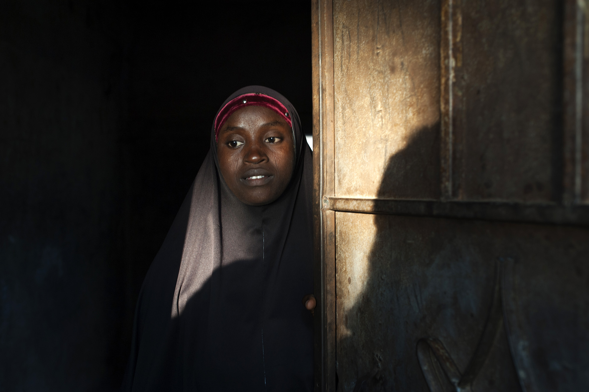 Mujer desplazada a causa de la actividad de Boko Haram. Foto: Judith Prat