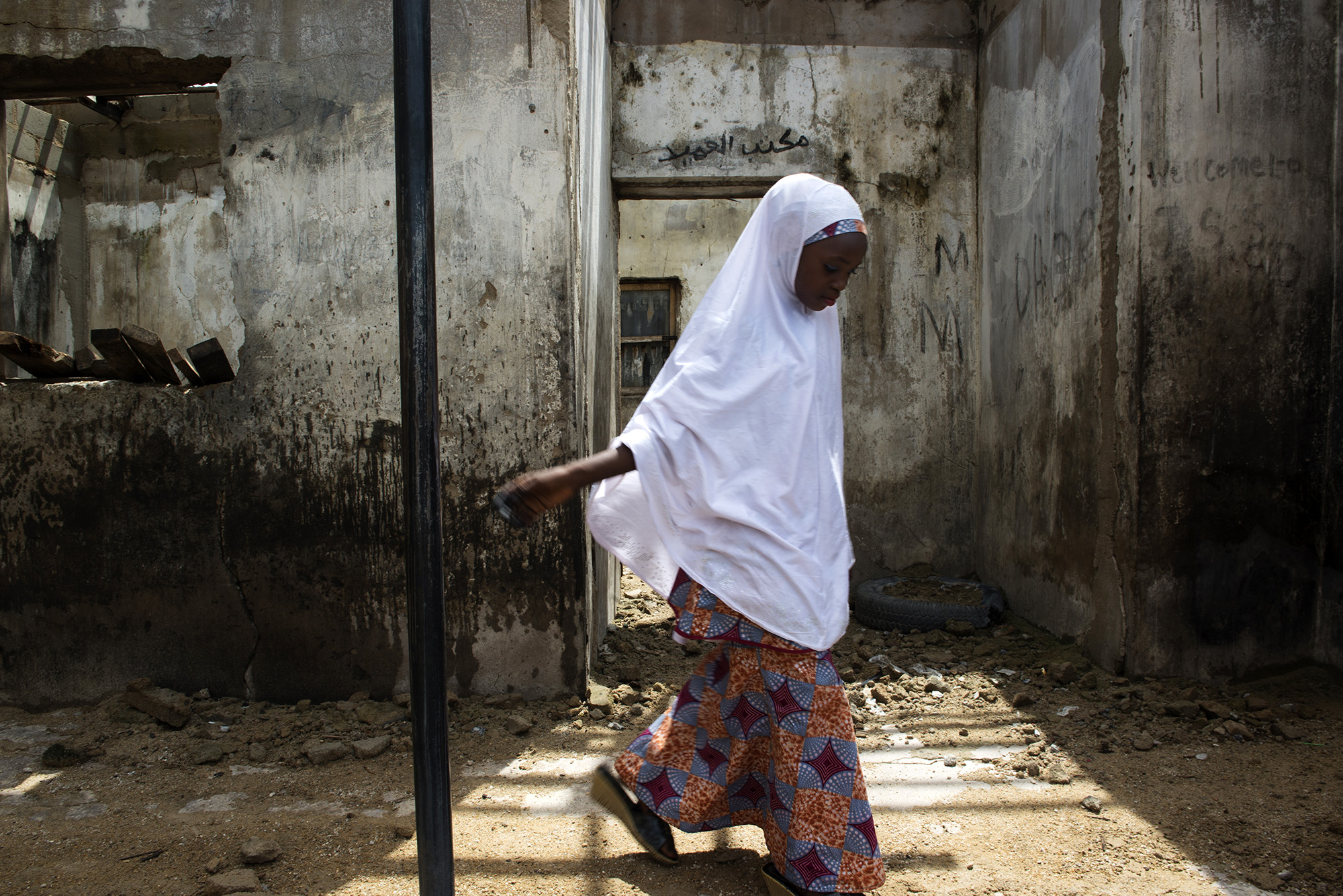Niña huida de Boko Haram. Foto: Judith Prat