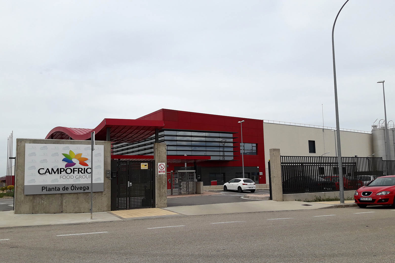 Planta de Campofrío en Ólvega (Soria). Foto: Pablo Ibáñez.