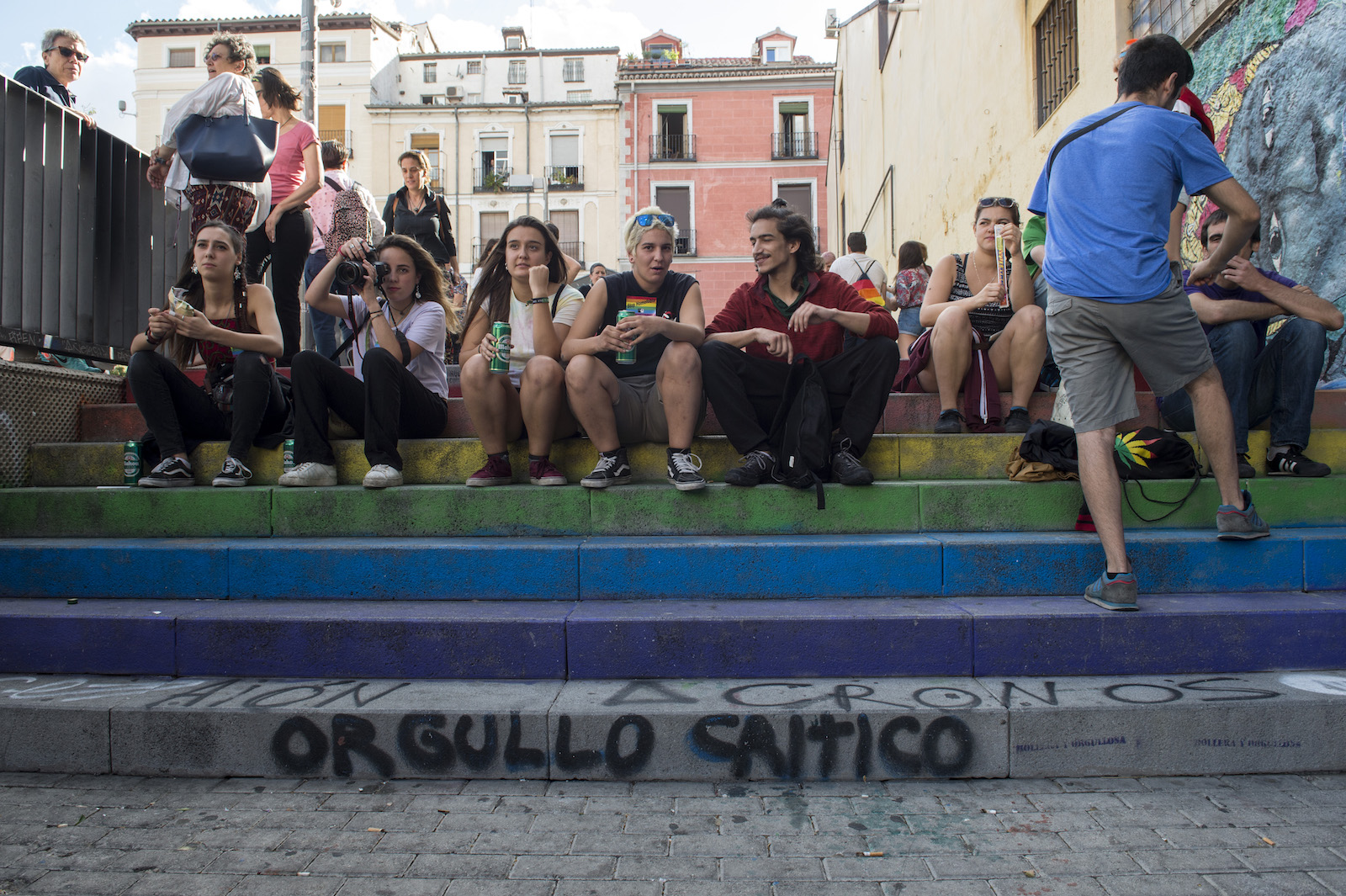 Manifestación del Orgullo crítico en Madrid el 28 de junio. Fotografía: Álvaro Minguito.