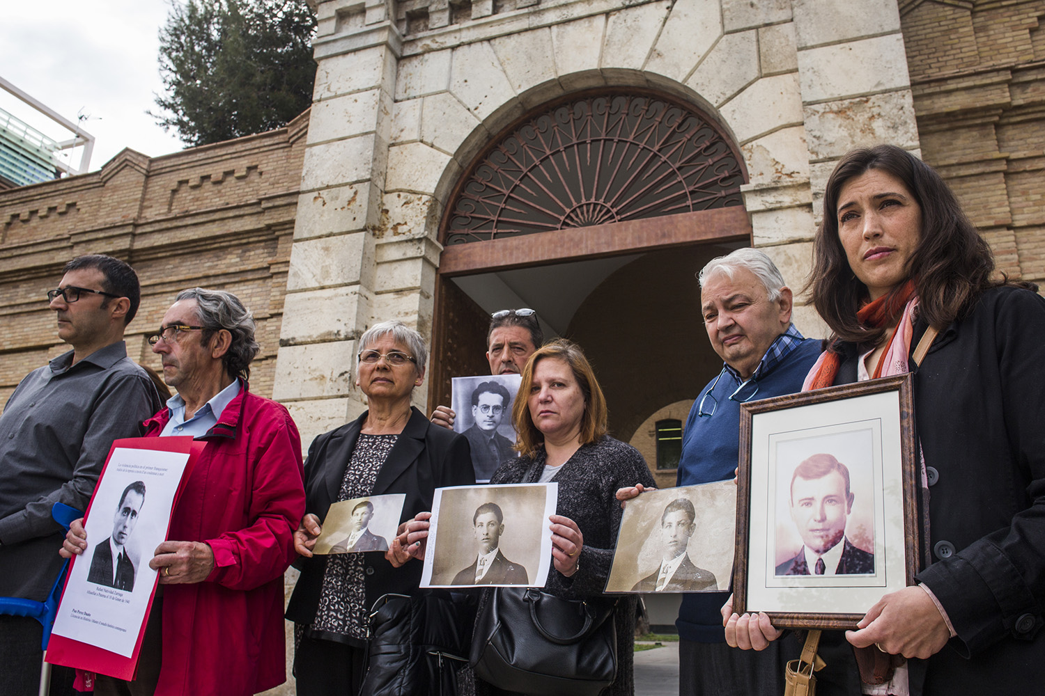 2017_04_05 . Convocatoria  Rueda de Prensa Familiares Fosa común 113, valencia 
(fotografía Eva Máñez)