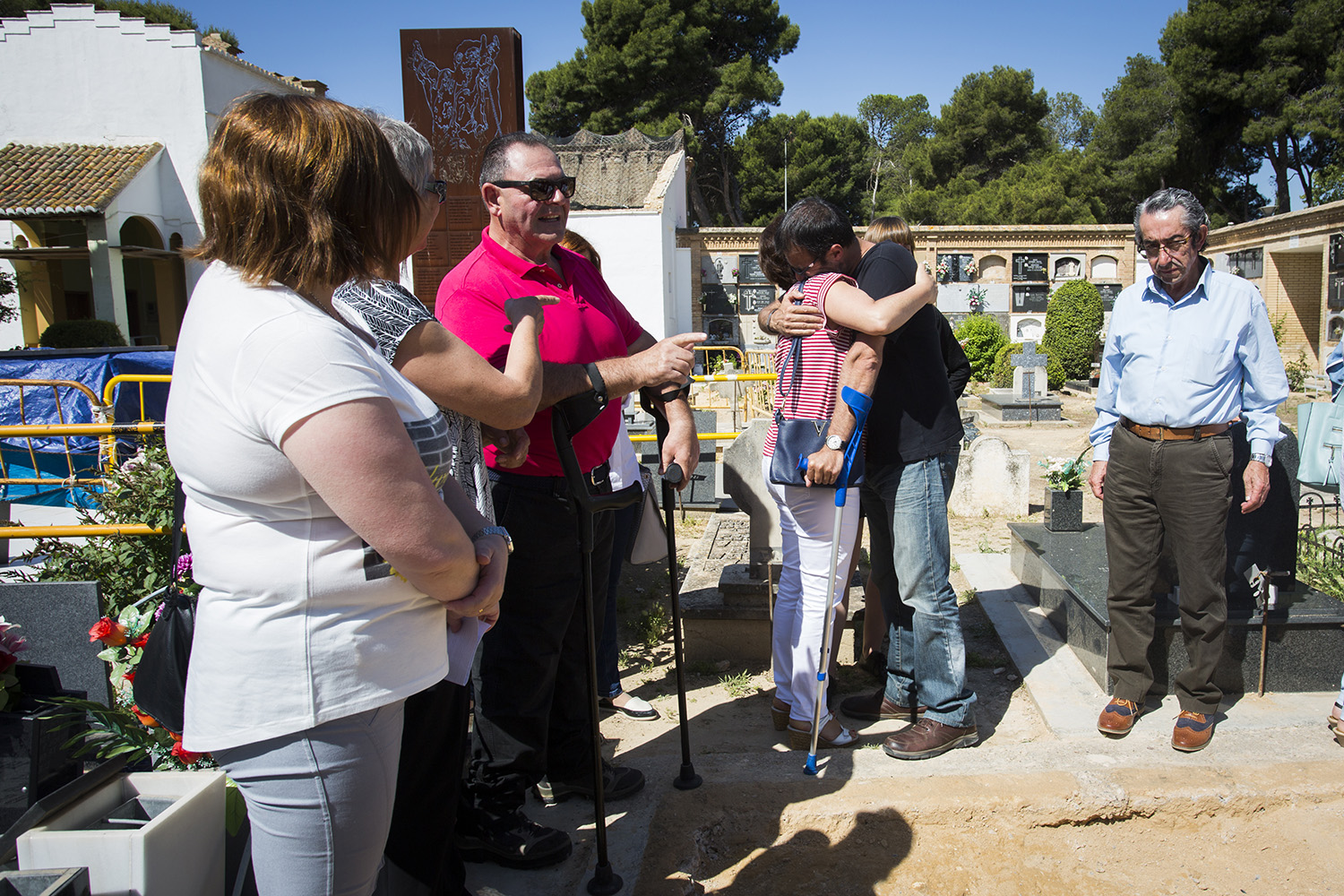 2017_05_22_ grande (Fotografía Eva Máñez)                           Comienzan los trabajos de exhumación de la fosa 113 del cementerio de Paterna con la esperanza de hallar restos de 61 fusilados