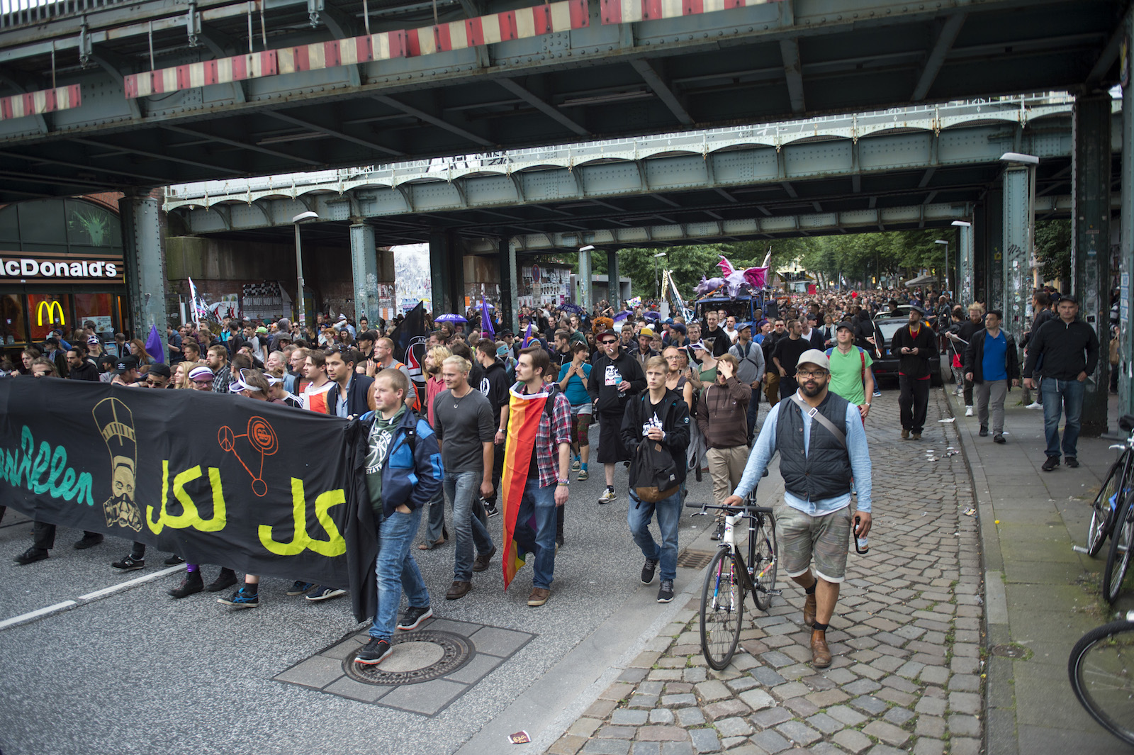 Jornada de apertura de la contracumbre del G20 en Hamburgo / Álvaro Minguito