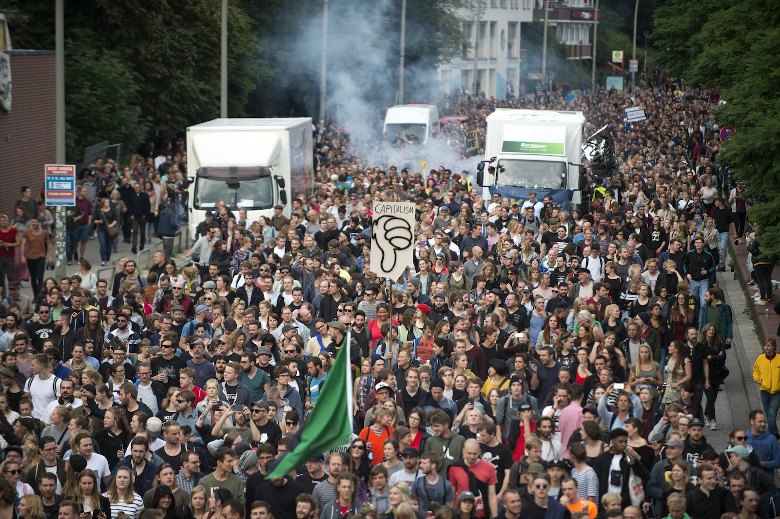 Jornada de apertura de la contracumbre del G20 en Hamburgo / Álvaro Minguito